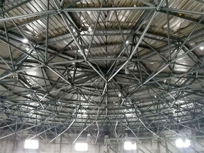 钦州洗煤厂蓄水池网架